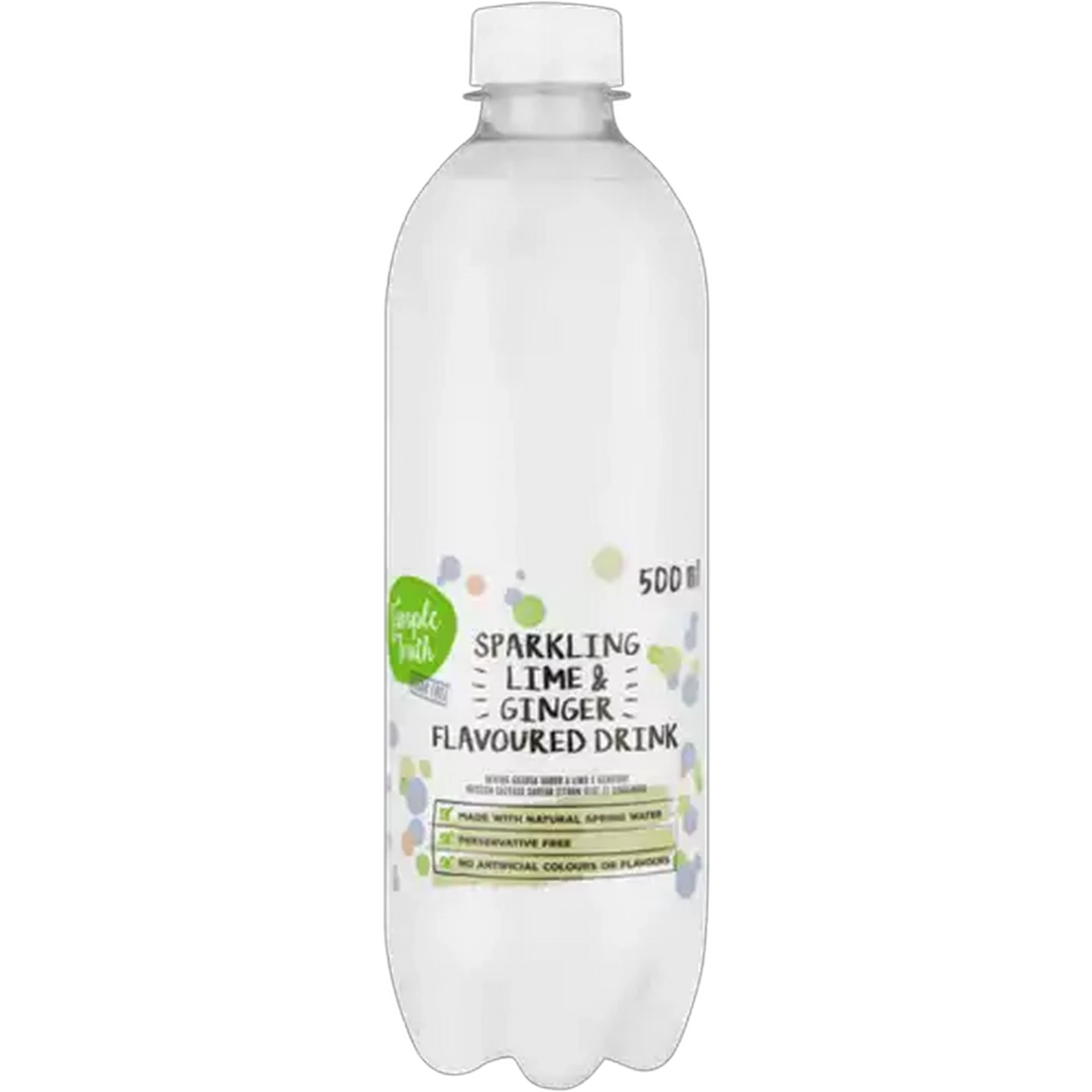 Image of Simple Truth Lime & Ginger Flavoured Sparkling Drink 500ml