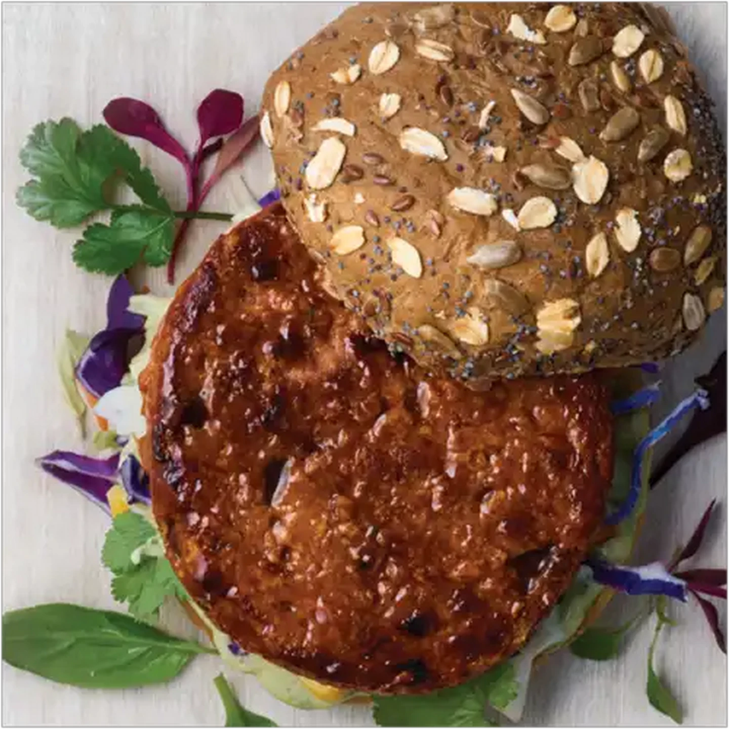 Image of Simple Truth Frozen Plant-Based Burger Patties 2 x 110g