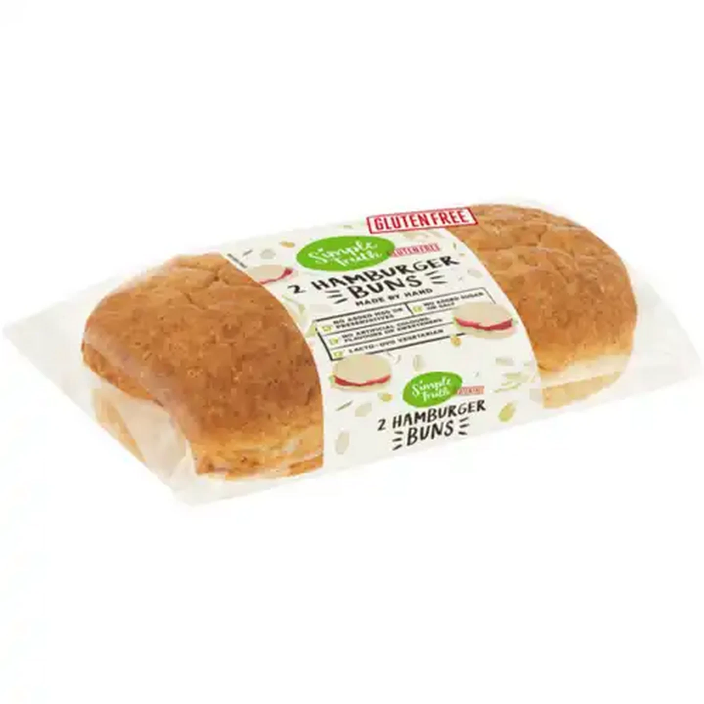 Image of Simple Truth Frozen Hamburger Buns 2-Pack