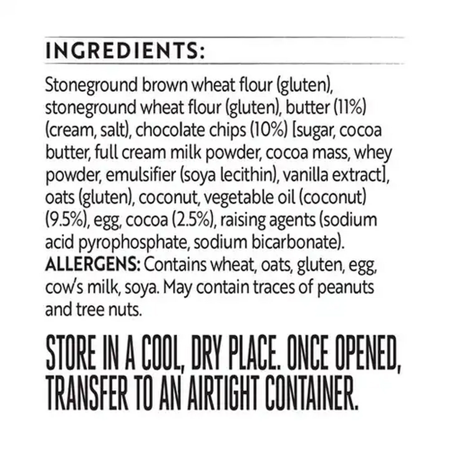 Image of Simple Truth Reduced Sugar Double Choc Chip Cookies 150g