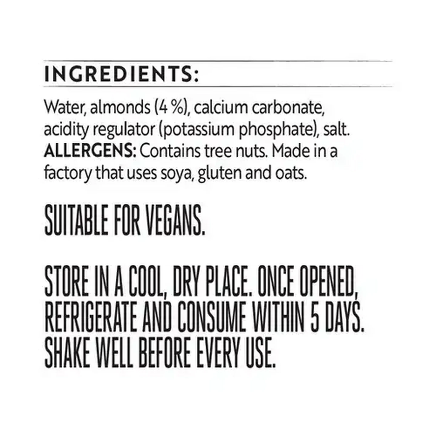 Image of Simple Truth UHT Unsweetened Almond Milk 1L