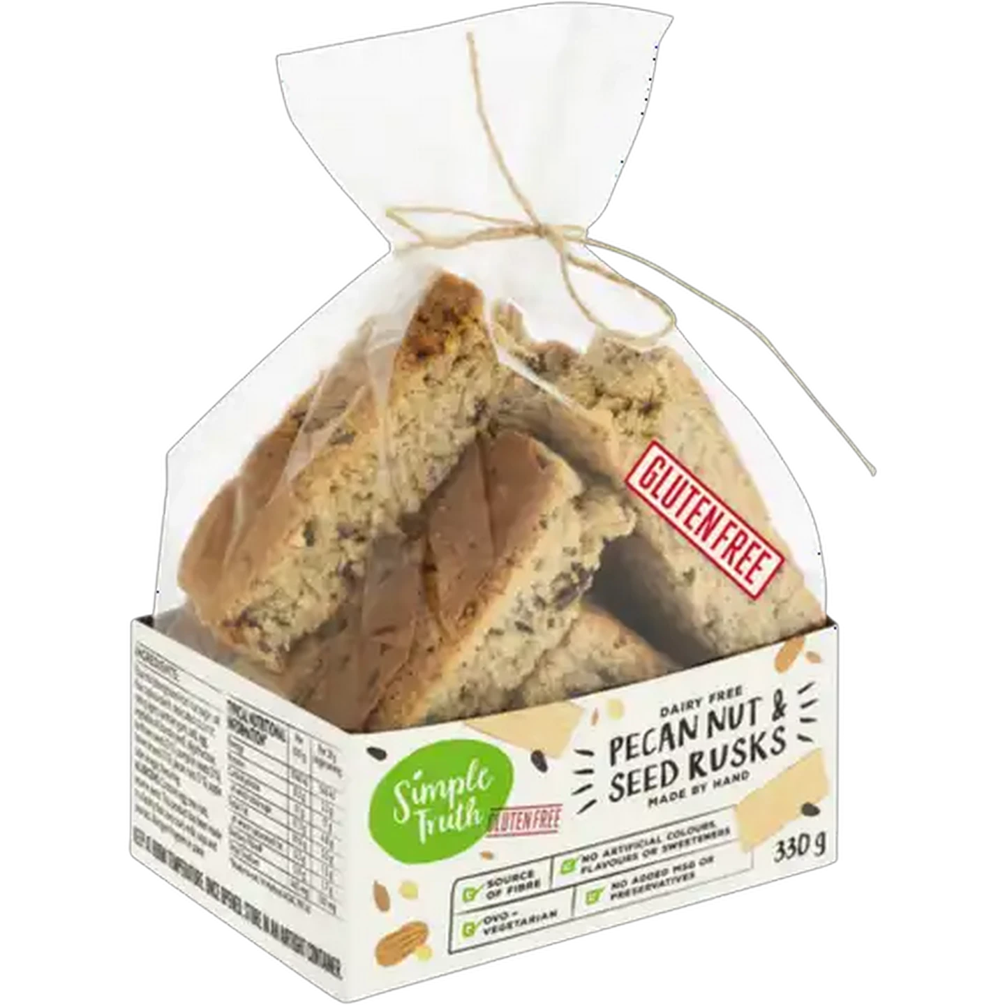 Image of Simple Truth Pecan Nut & Seed Rusks 330g