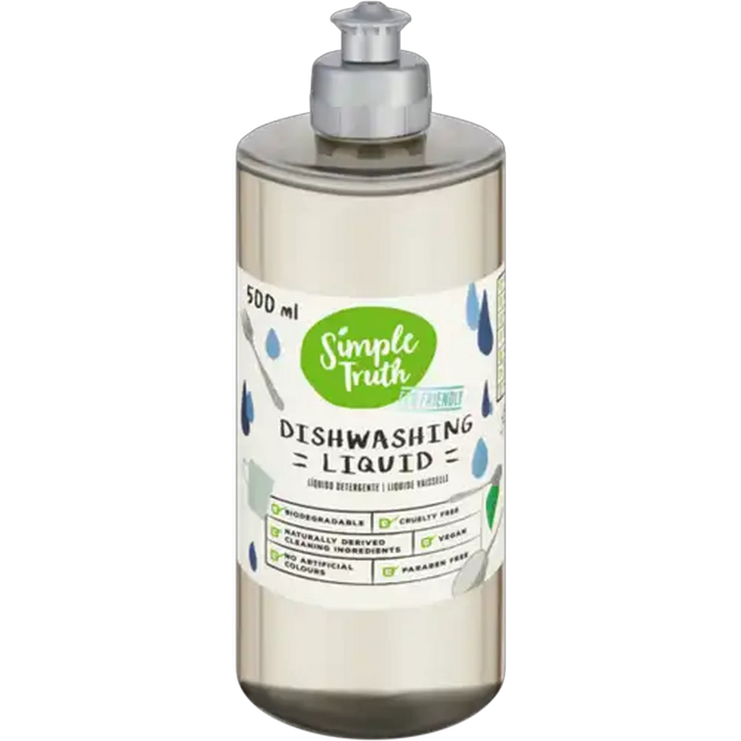 Image of Simple Truth Eco-Friendly Dishwashing Liquid 500ml