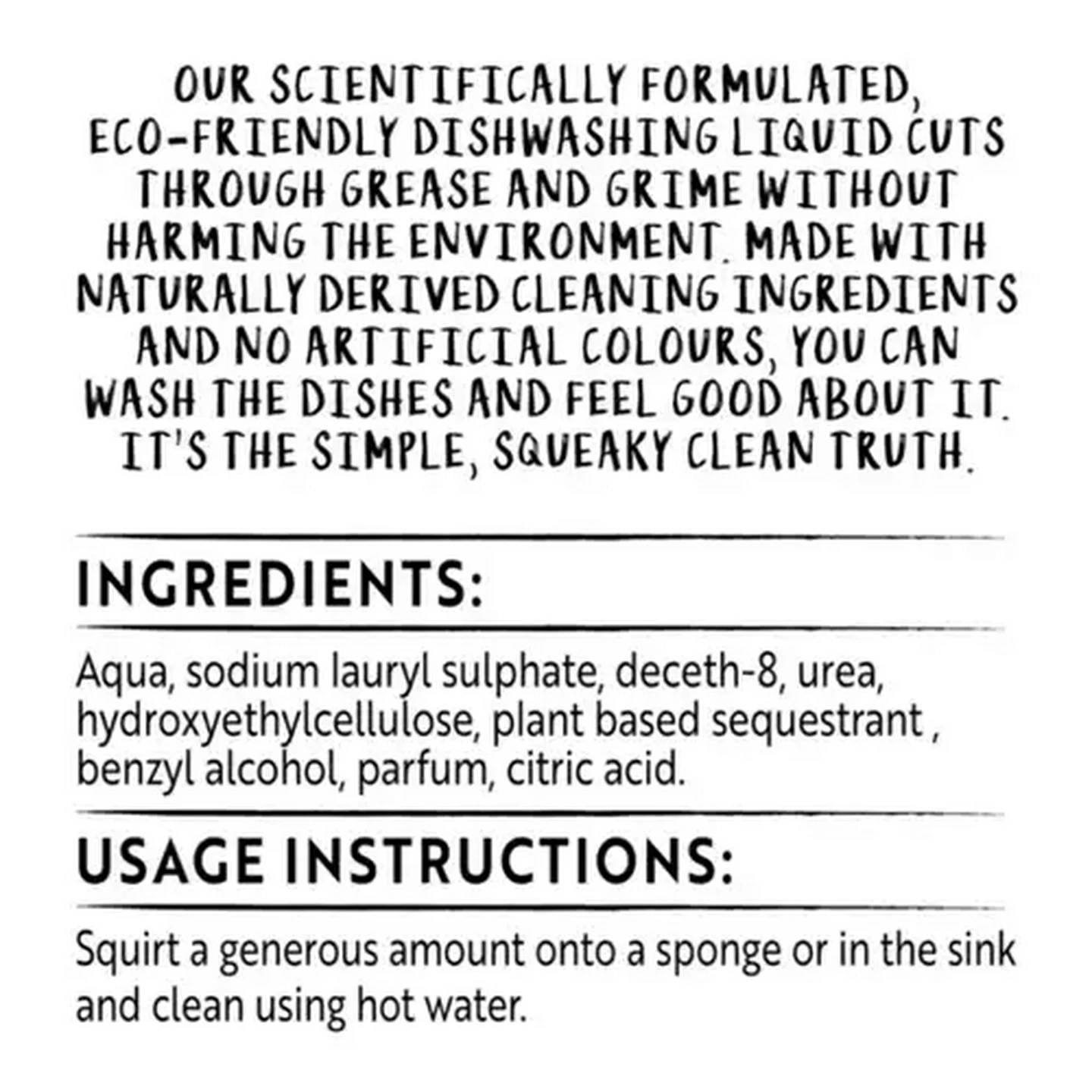 Image of Simple Truth Eco-Friendly Dishwashing Liquid 500ml