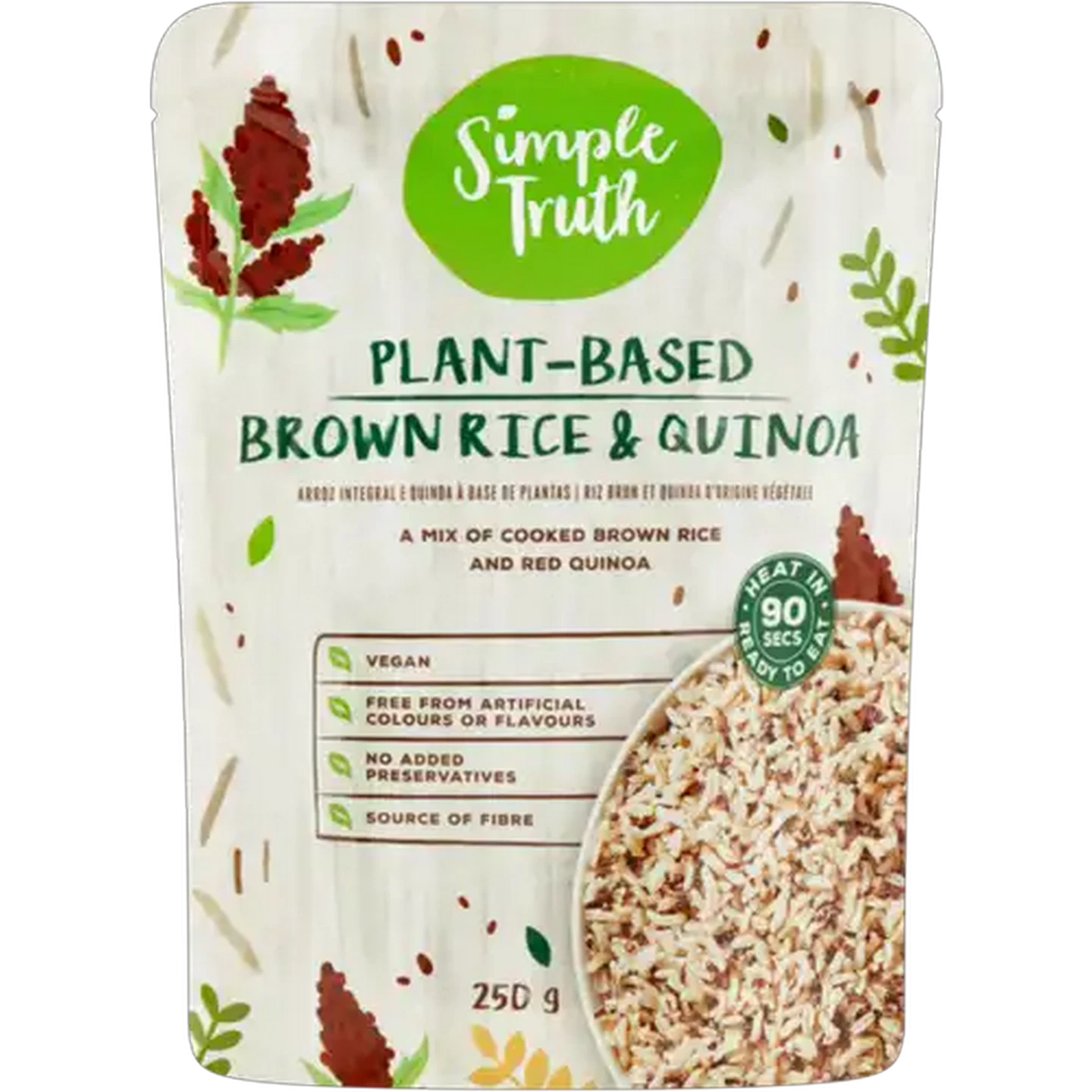 Image of Simple Truth Plant-Based Brown Rice & Quinoa 250g