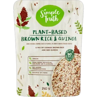 Simple Truth Plant-Based Brown Rice & Quinoa 250g