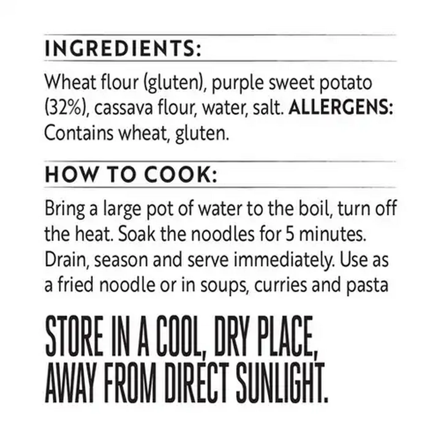 Image of Simple Truth Vegan Sweet Potato Noodles 200g