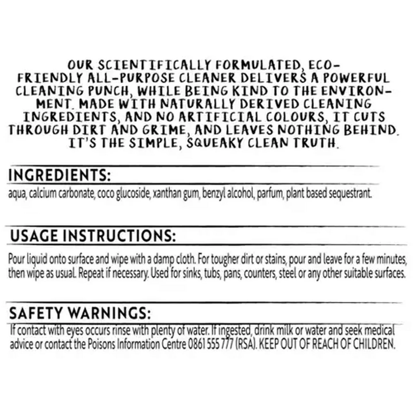 Image of Simple Truth Eco-Friendly All Purpose Cleaner 750ml