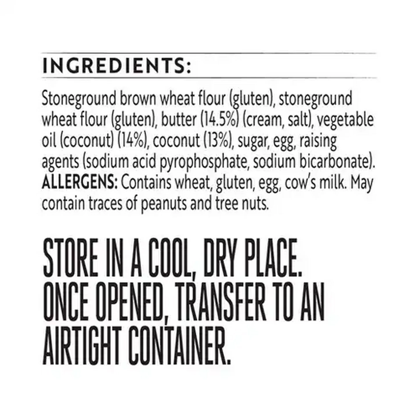 Image of Simple Truth Reduced Sugar Coconut Cookies 150g