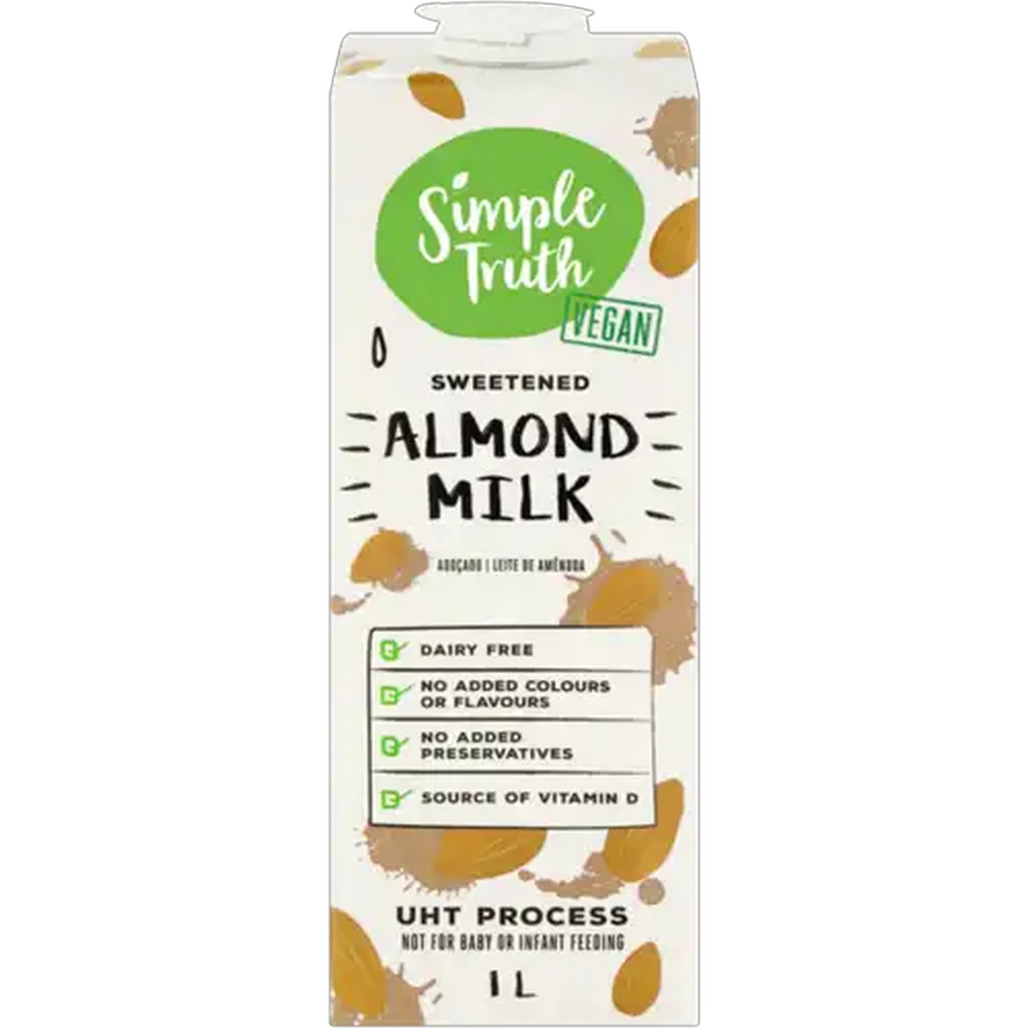 Image of Simple Truth Sweetened Almond Milk 1L