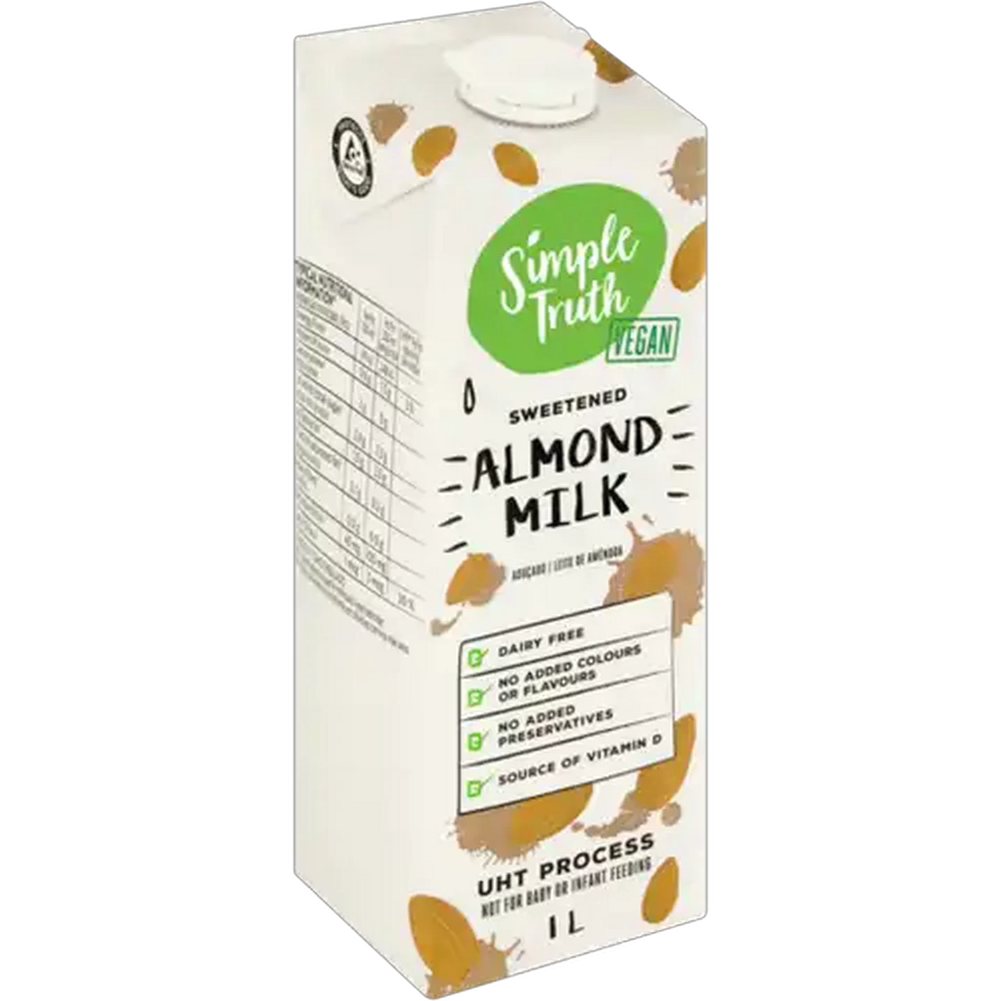 Image of Simple Truth Sweetened Almond Milk 1L