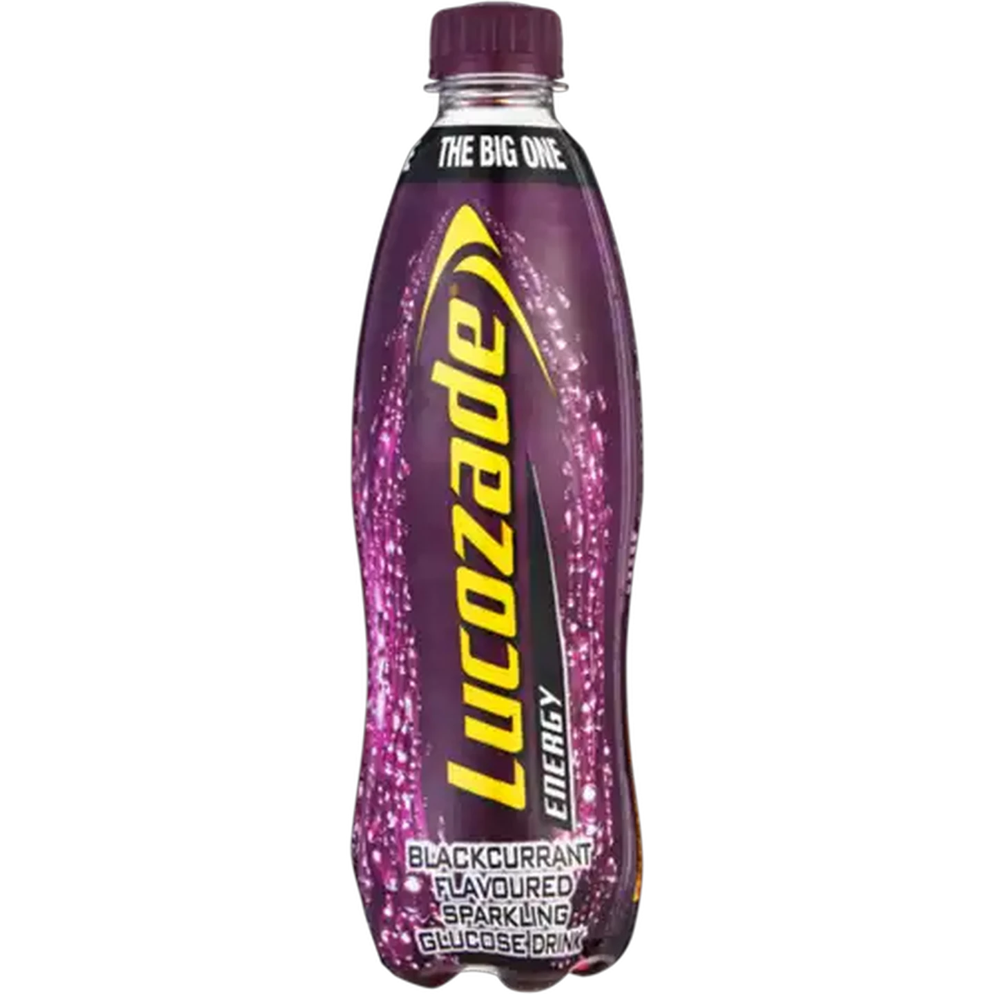 Image of Lucozade Blackcurrant Flavoured Sparkling Glucose Drink 500ml