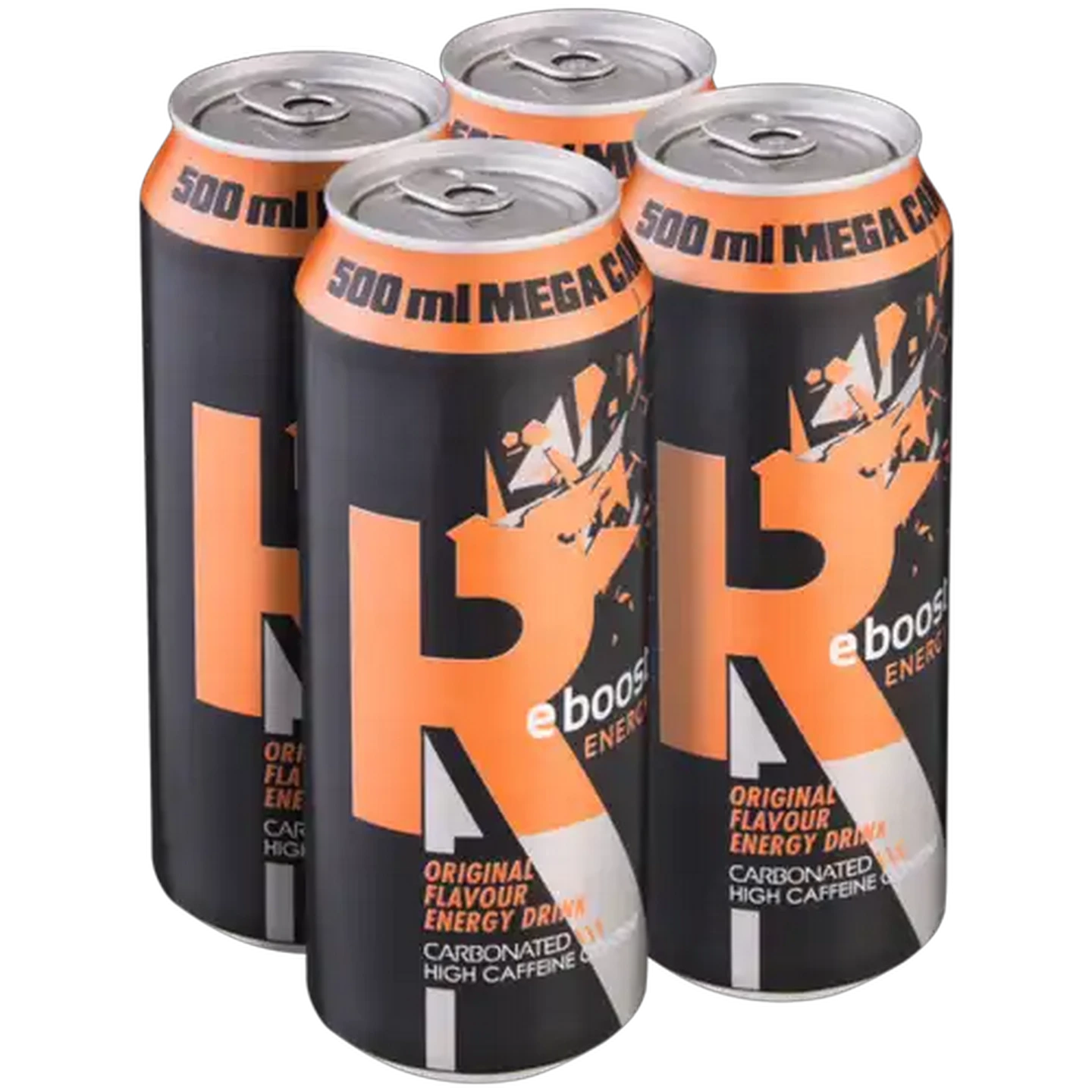 Image of Reboost Original Flavoured Energy Drink 4 x 500ml