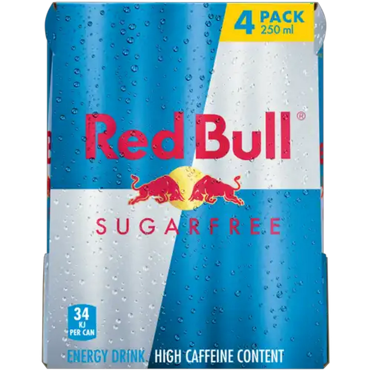 Image of Red Bull Sugar Free Energy Drink 4 x 250ml