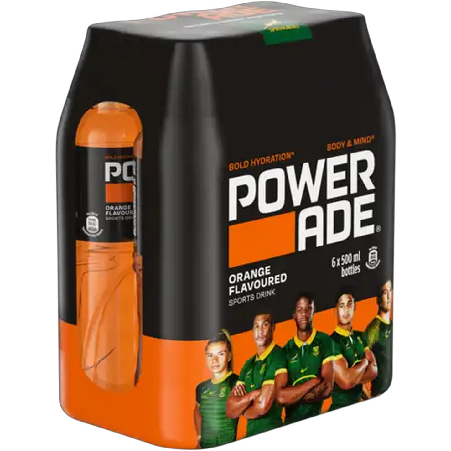 Image of Powerade Orange Flavoured Sports Drink 6 x 500ml