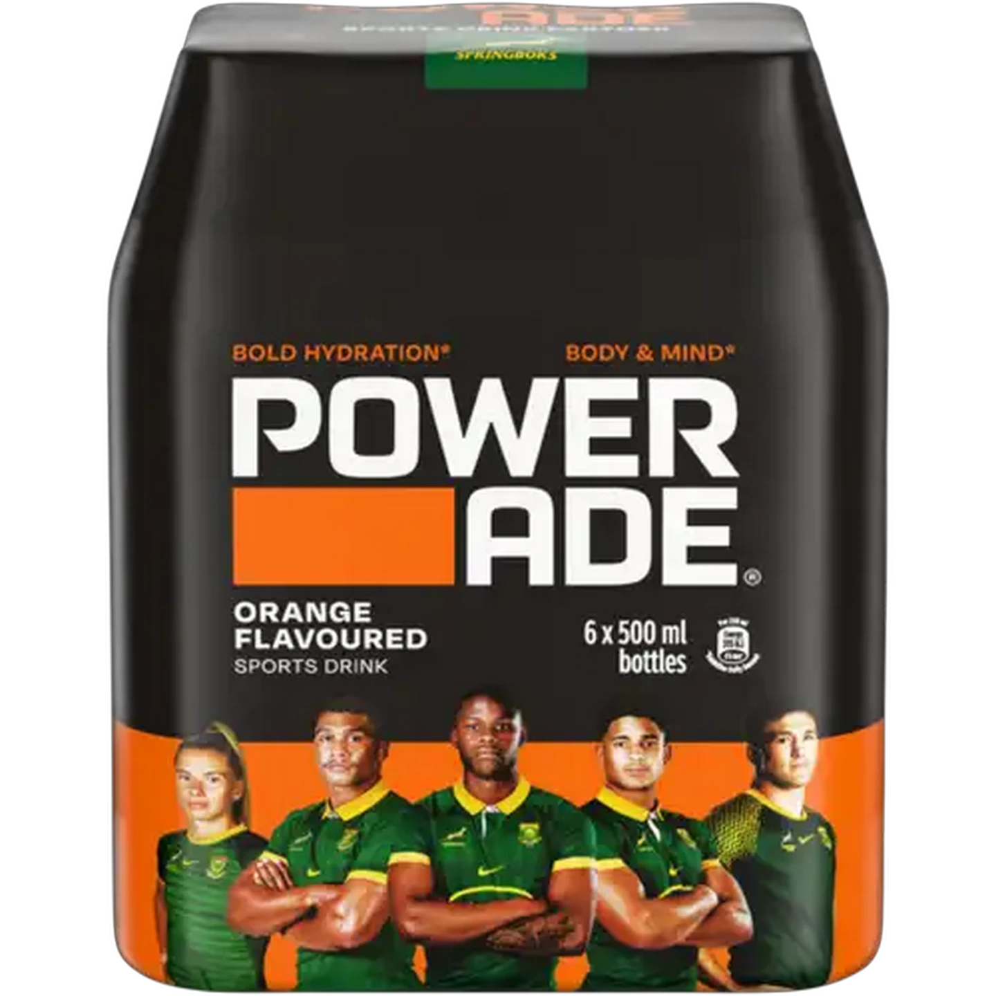 Image of Powerade Orange Flavoured Sports Drink 6 x 500ml