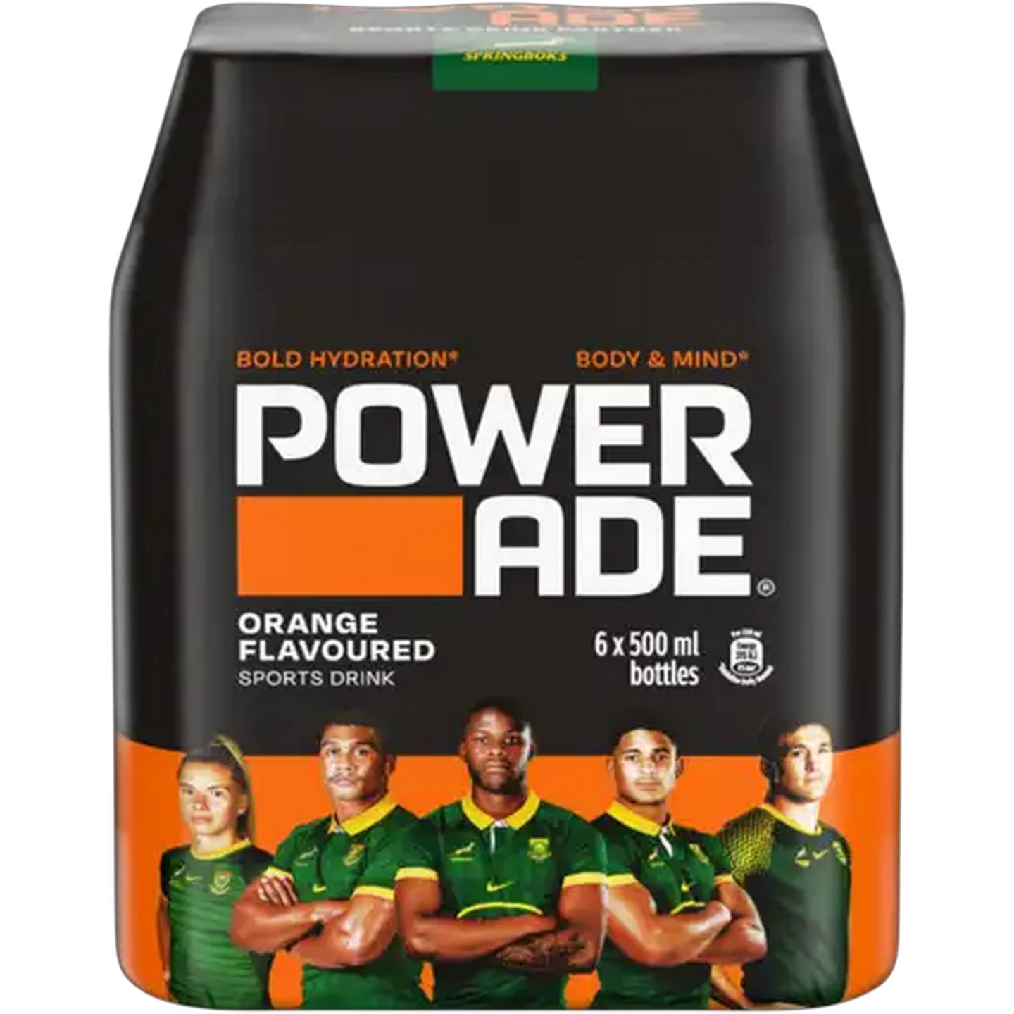 Image of Powerade Orange Flavoured Sports Drink 6 x 500ml