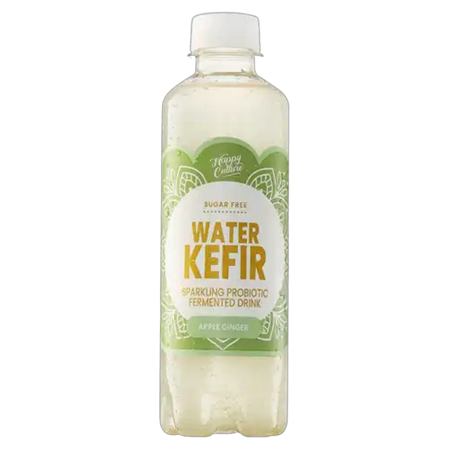 Image of Happy Culture Apple Ginger  Water Kefir Sparkling Bottle 330ml