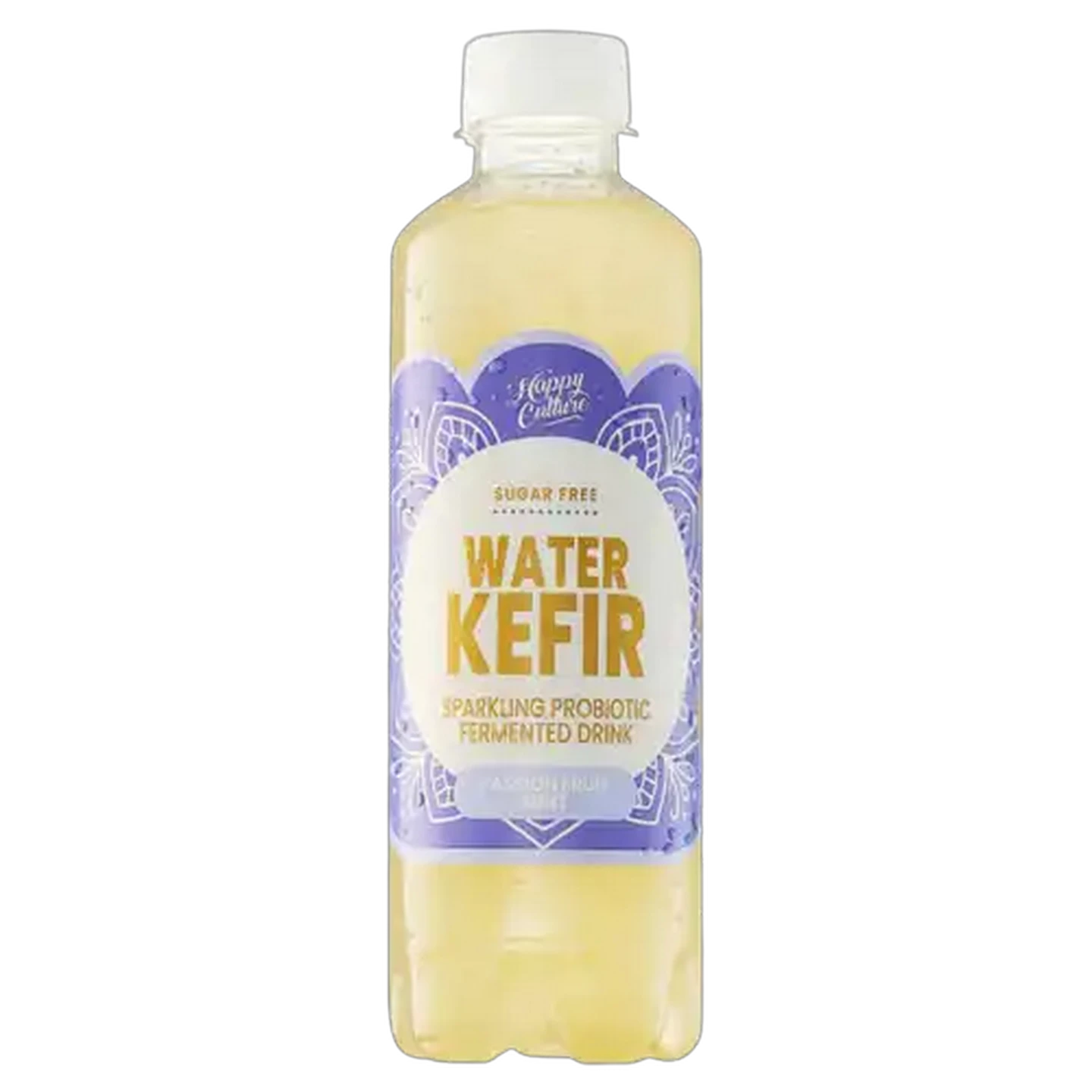 Image of Happy Culture Passion Fruit Mint Water Kefir Sparkling Bottle 330ml