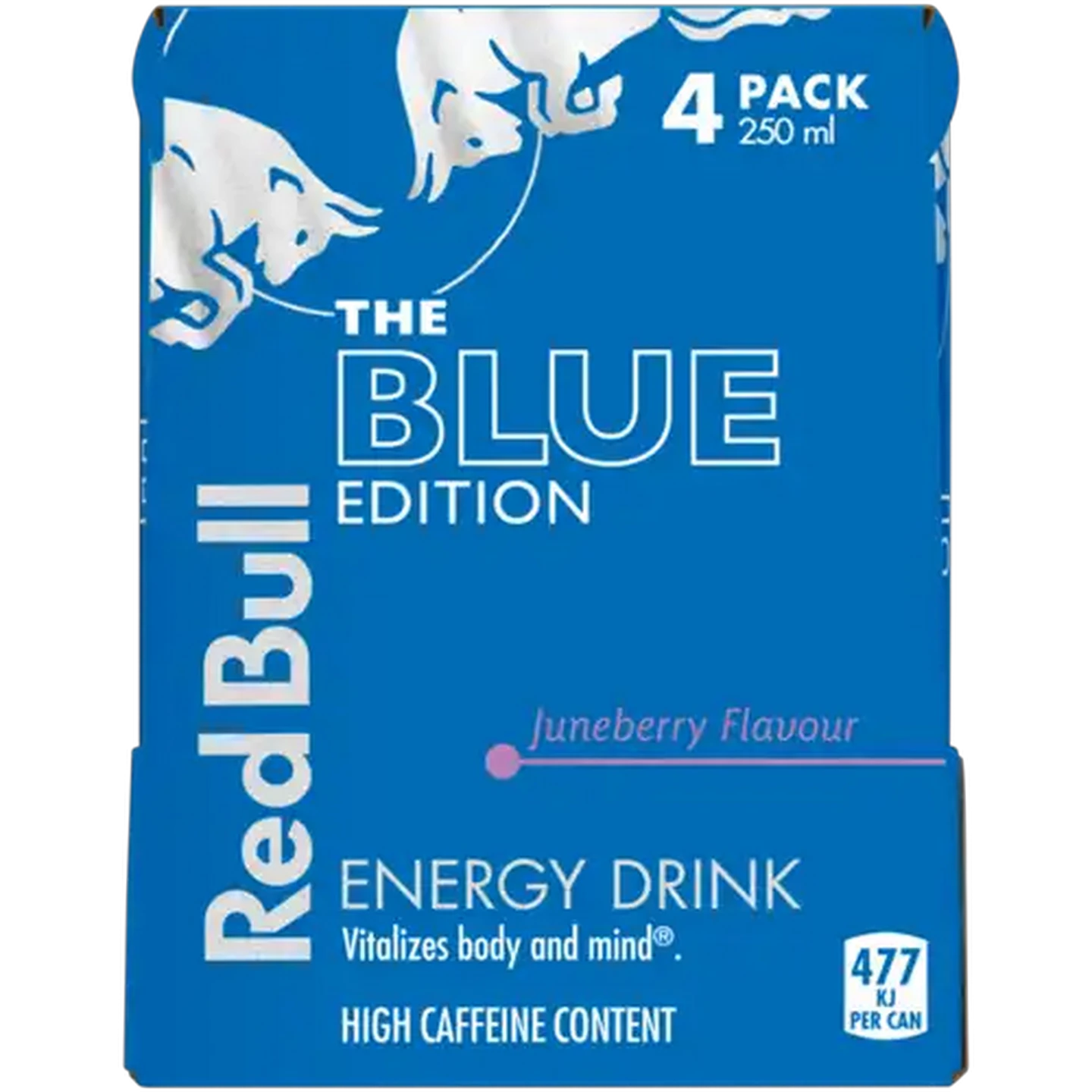 Image of Red Bull The Blue Edition Juneberry Flavour Energy Drink 4 x 250ml