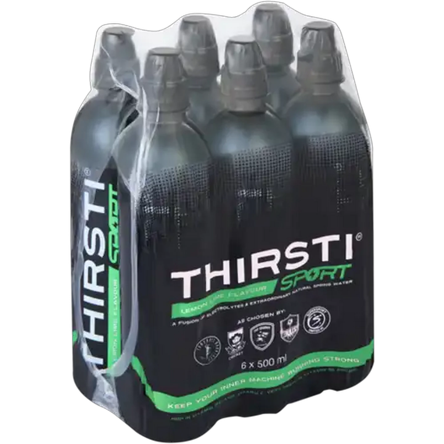 Image of Thirsti Sport Lemon Lime Flavoured Drink 6 x 500ml