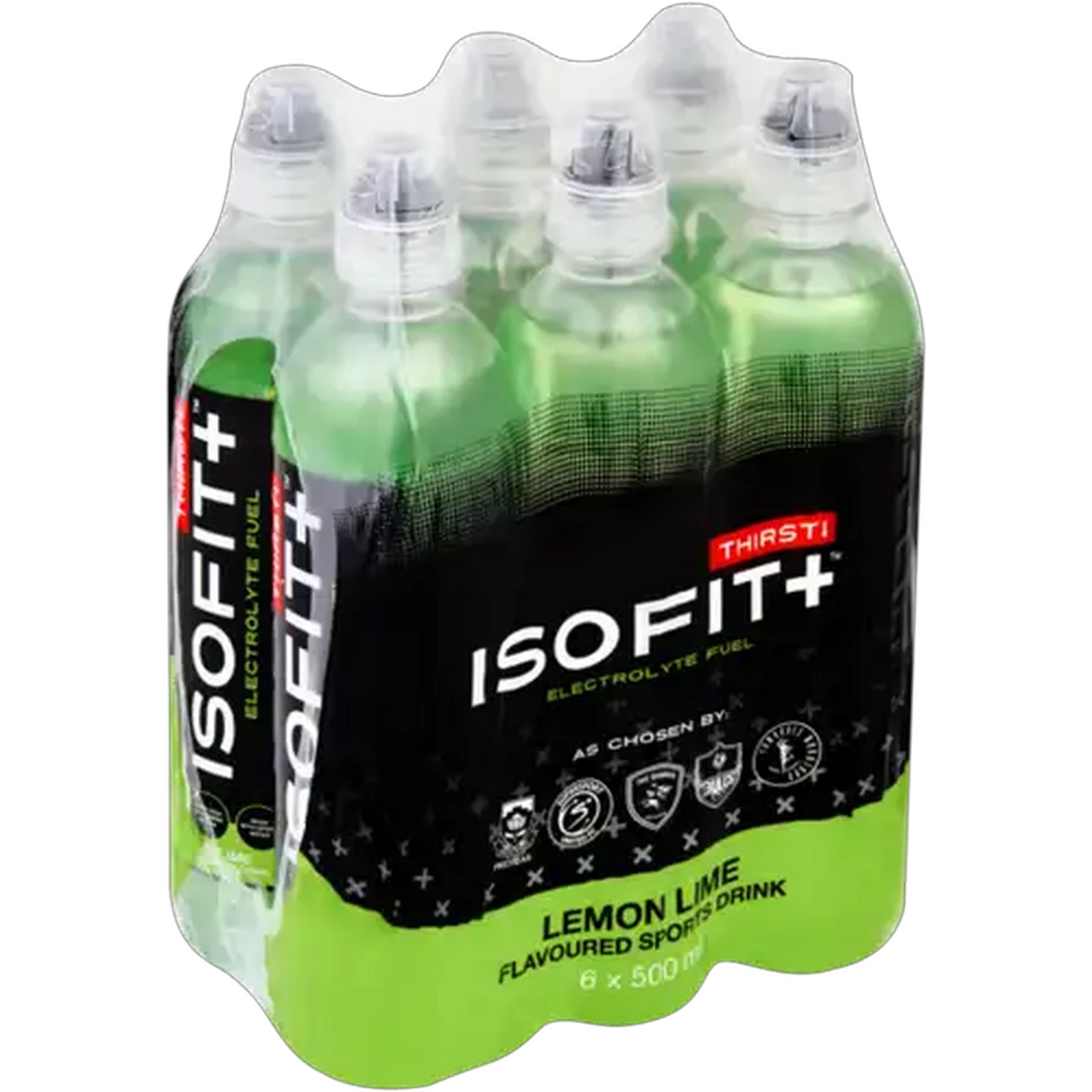 Image of Thirsti Sport Lemon Lime Flavoured Drink 6 x 500ml