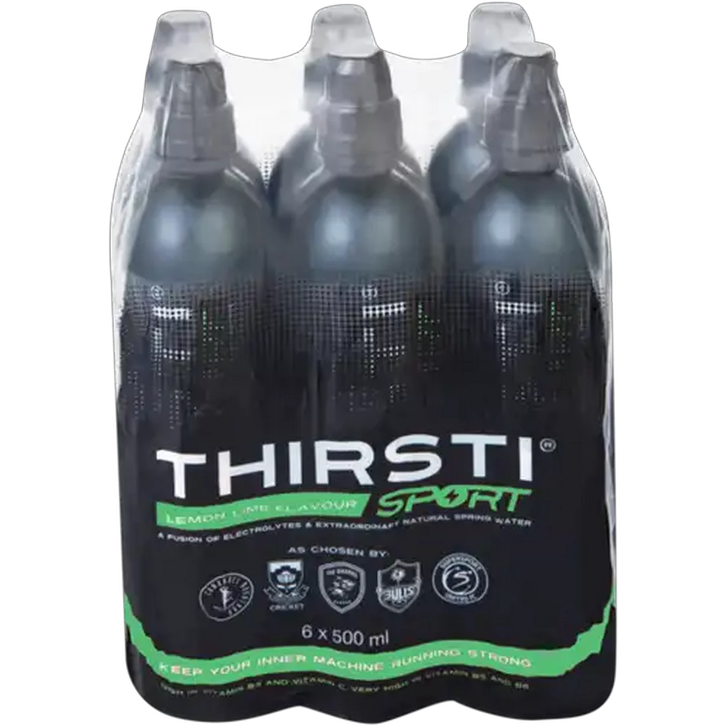 Image of Thirsti Sport Lemon Lime Flavoured Drink 6 x 500ml