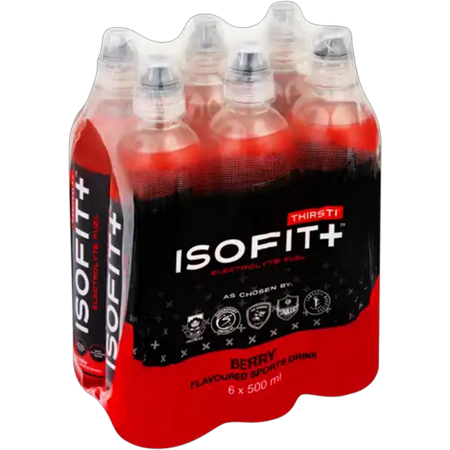 Image of Thirsti Sport Mixed Berry Flavoured Drink 6 x 500ml