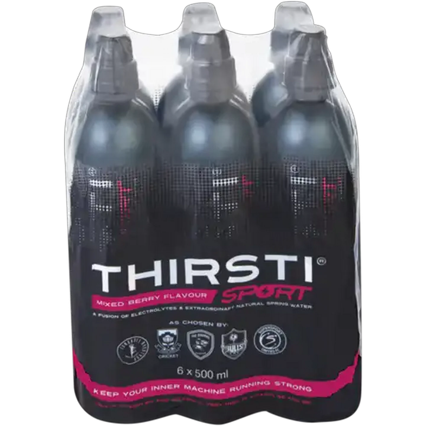 Image of Thirsti Sport Mixed Berry Flavoured Drink 6 x 500ml