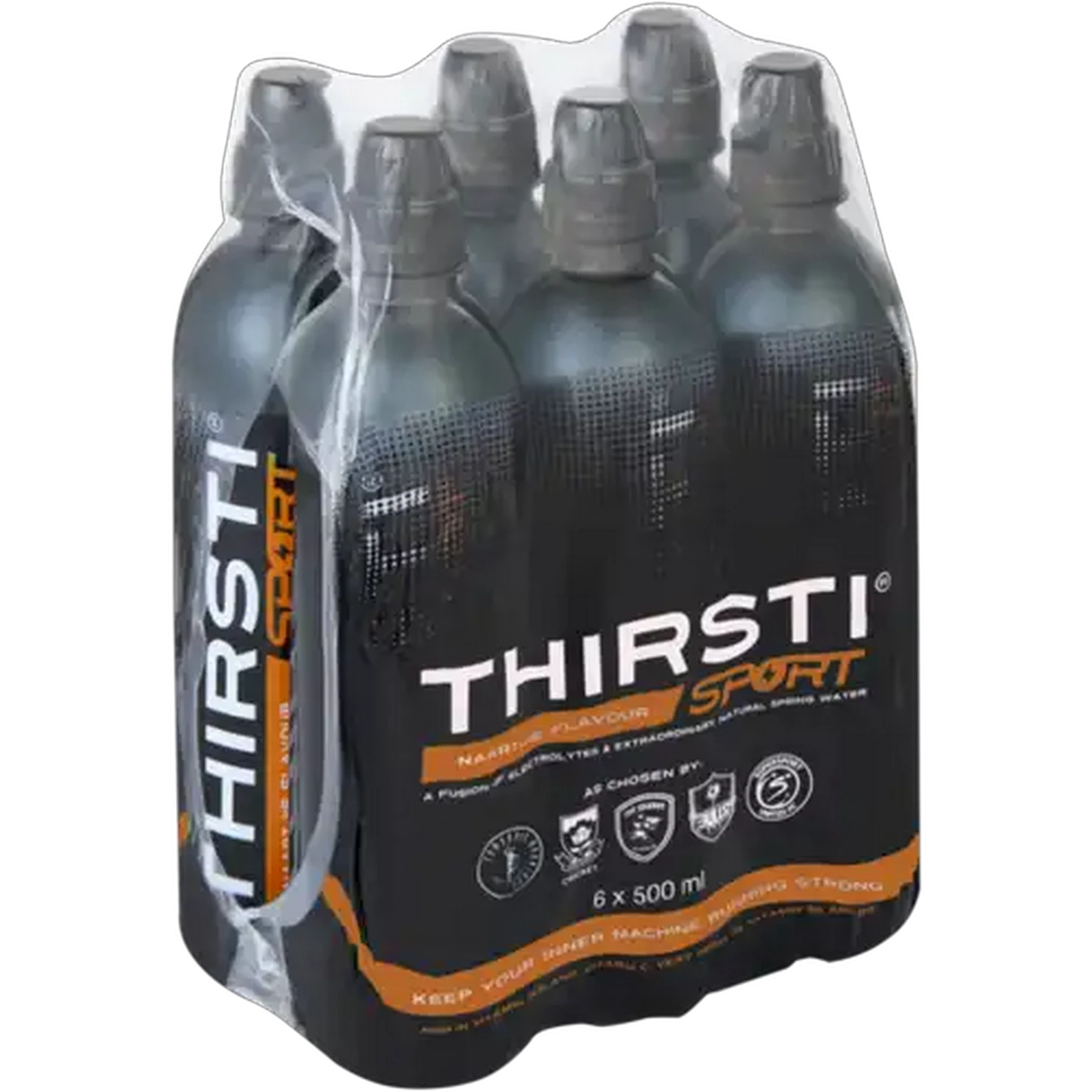 Image of Thirsti Sport Naartjie Flavoured Drink 6 x 500ml