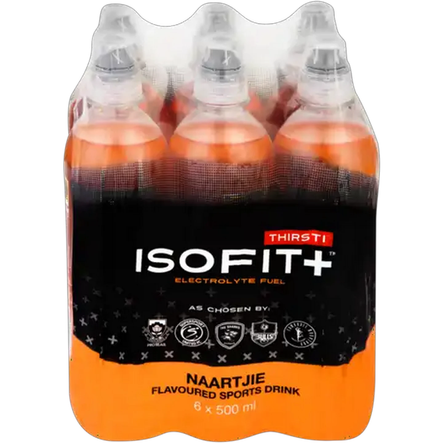 Image of Thirsti Sport Naartjie Flavoured Drink 6 x 500ml
