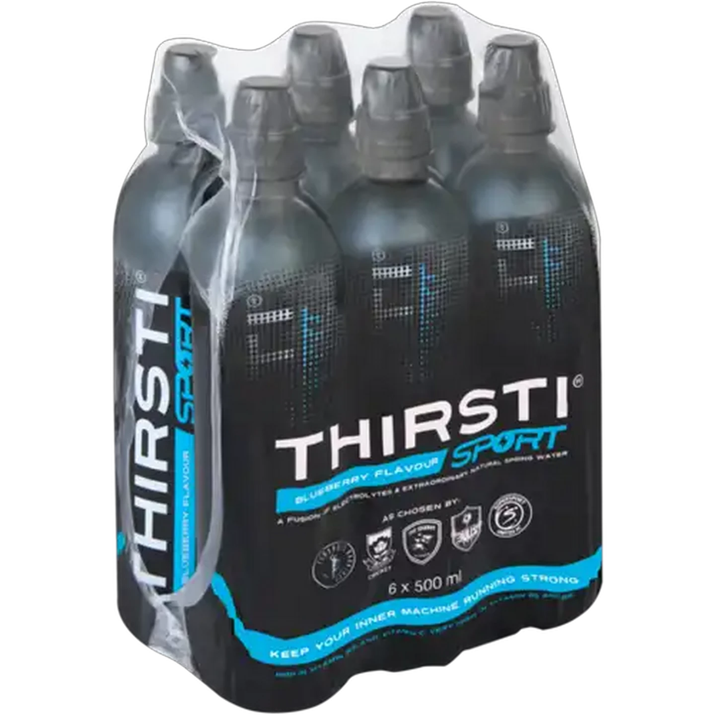 Image of Thirsti Sport Blueberry Flavoured Drink 6 x 500ml