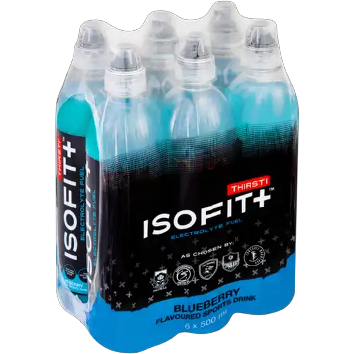 Image of Thirsti Sport Blueberry Flavoured Drink 6 x 500ml