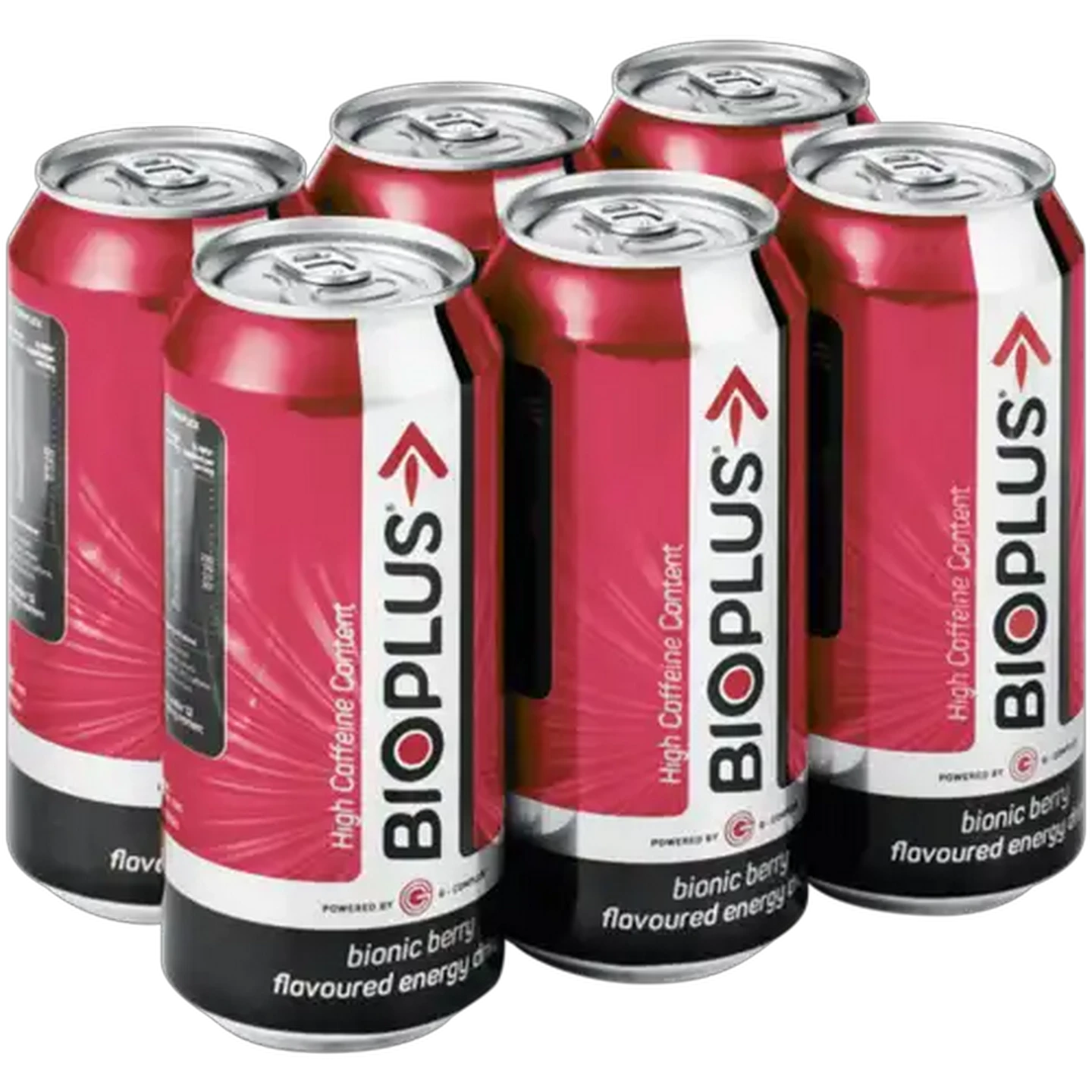 Image of Bioplus Bionic Berry Flavoured Energy Drink 6 x 440ml