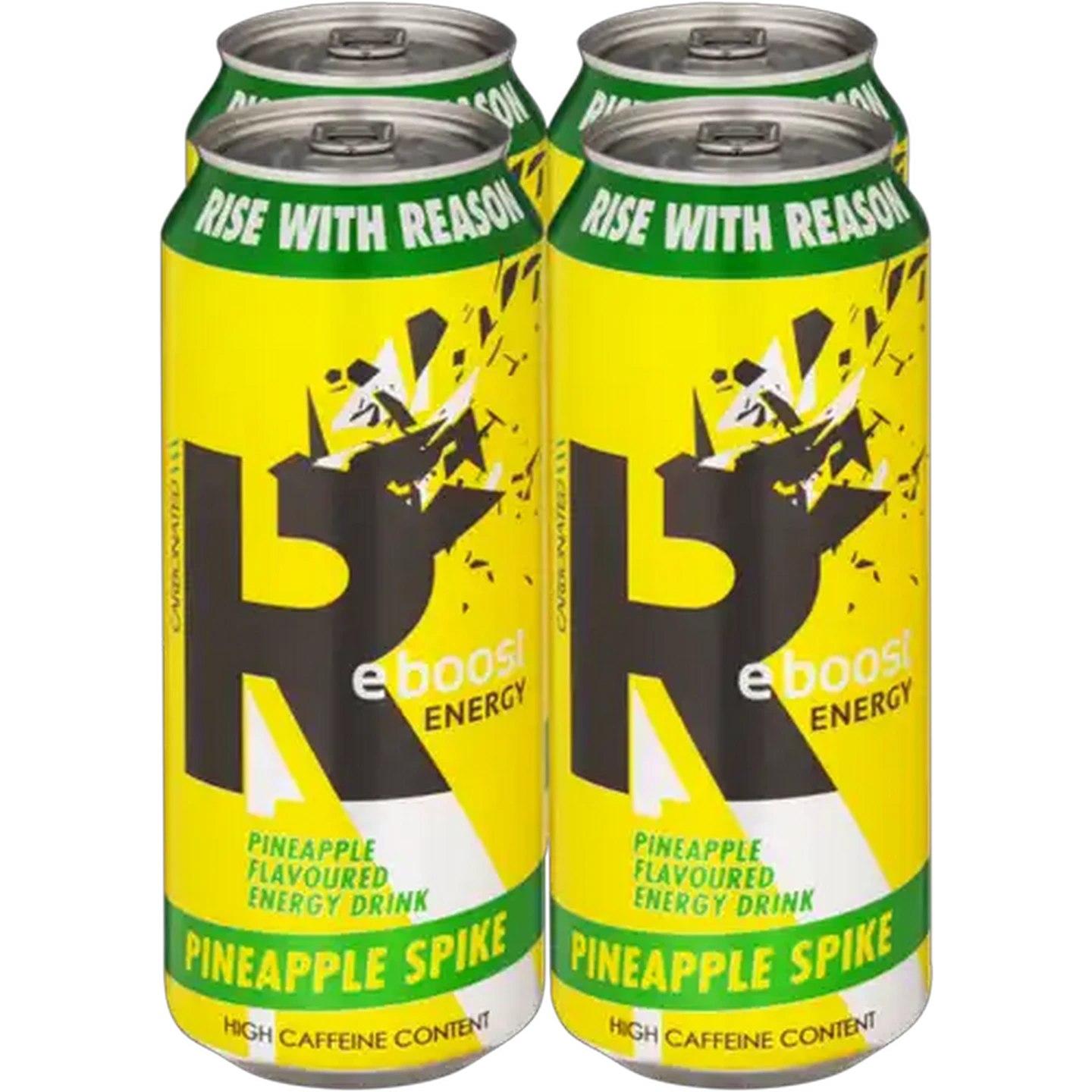 Image of Reboost Pineapple Spike Energy Drink 4 x 500ml