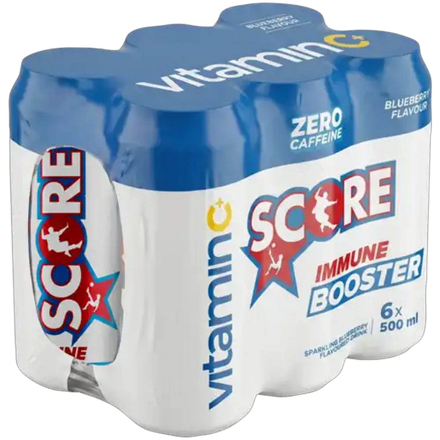 Image of Score Blueberry Flavour Immune Booster 6 x 500ml