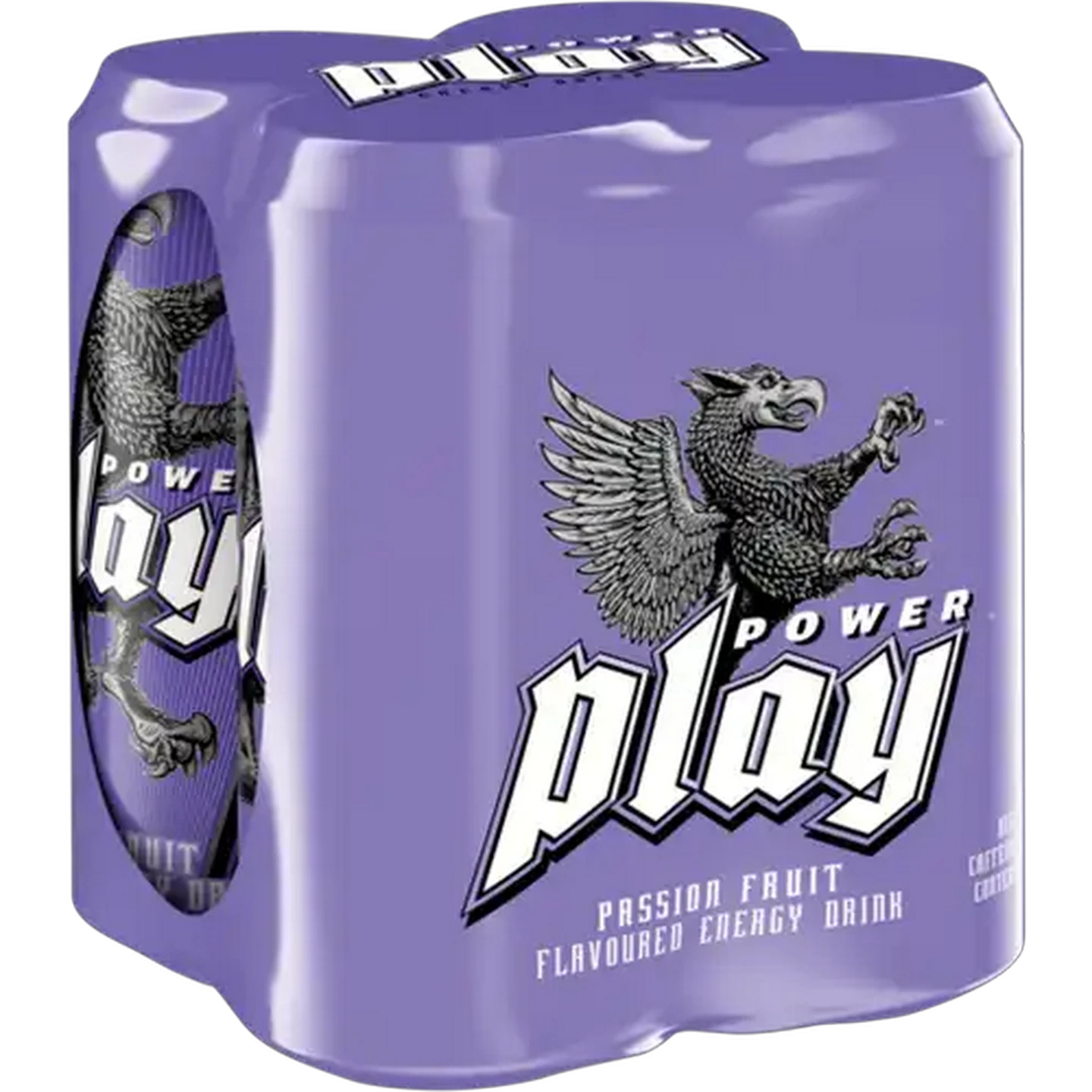 Image of Power Play Passion Fruit Flavoured Energy Drink 4 x 500ml