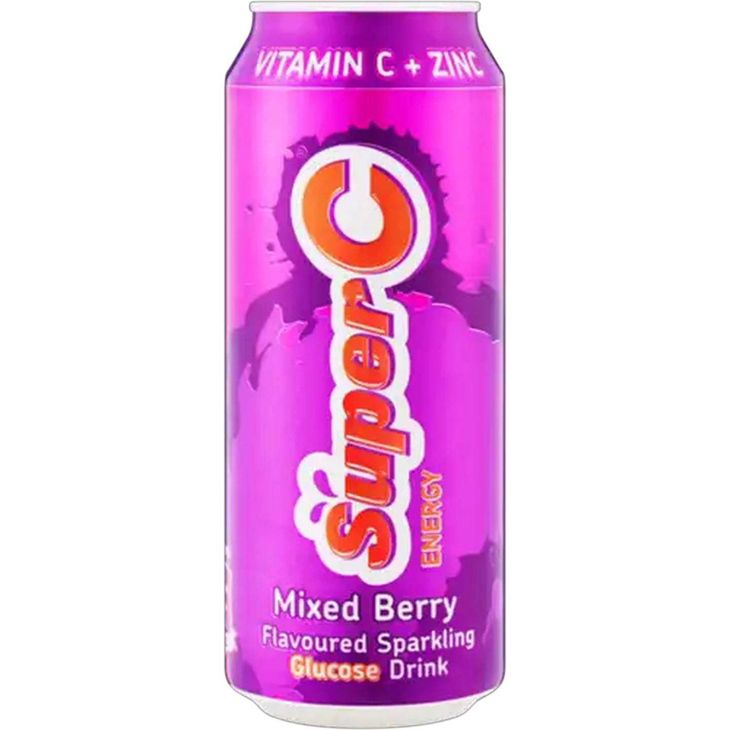 Image of Super C Mixed Berry Flavoured Energy Drink 500ml