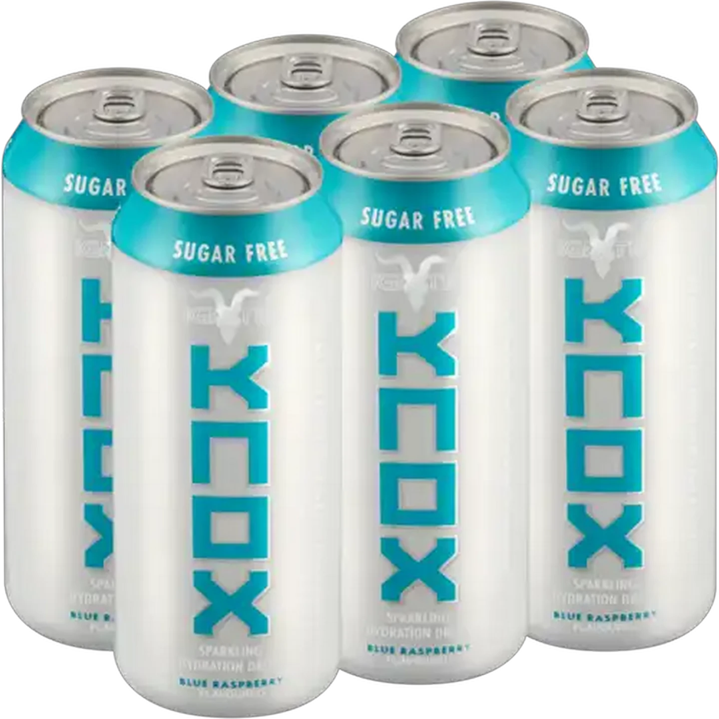 Image of KNOX Blue Raspberry Flavoured Sugar Free Sparkling Hydration Drink 6 x 500ml