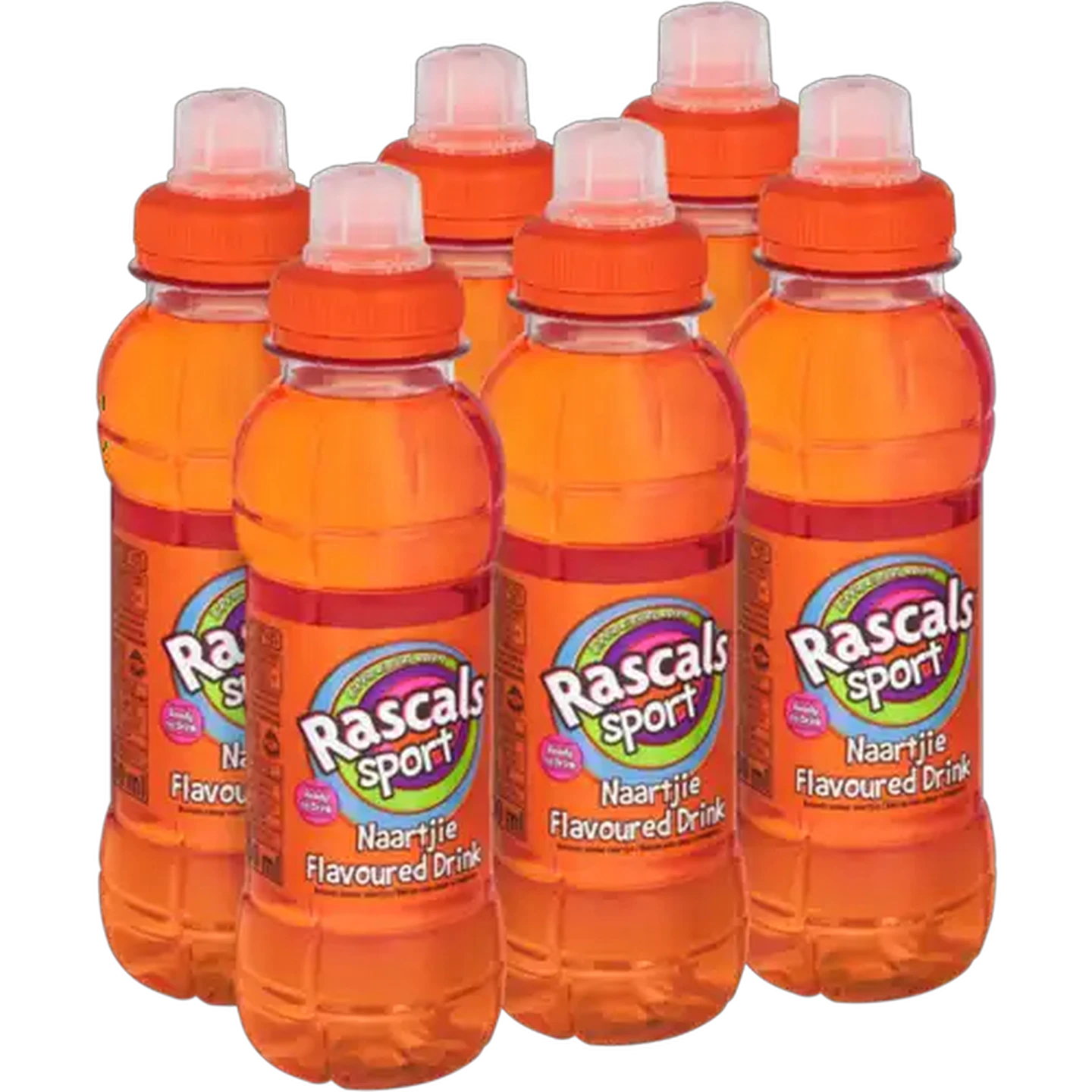 Image of Rascals Sport Naartjie Flavoured Drink 6 x 300ml