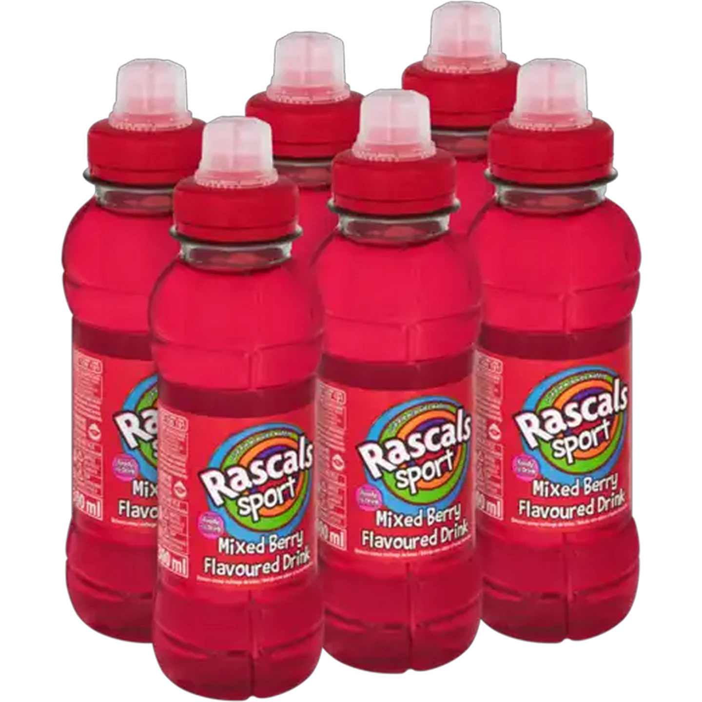 Image of Rascals Sport Mixed Berry Flavoured Drink 6 x 300ml
