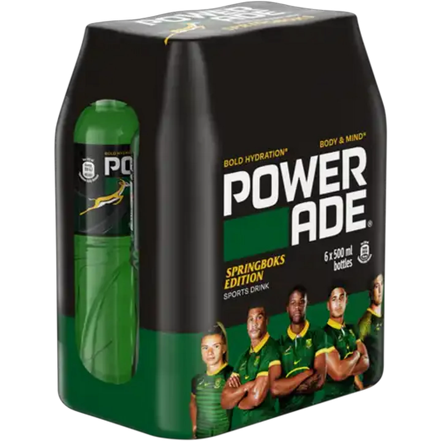 Image of Powerade Springboks Edition Sports Drink 6 x 500ml