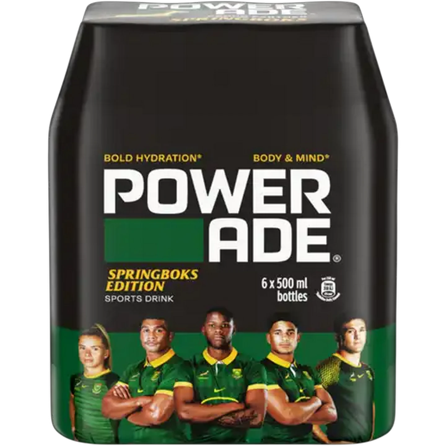 Image of Powerade Springboks Edition Sports Drink 6 x 500ml