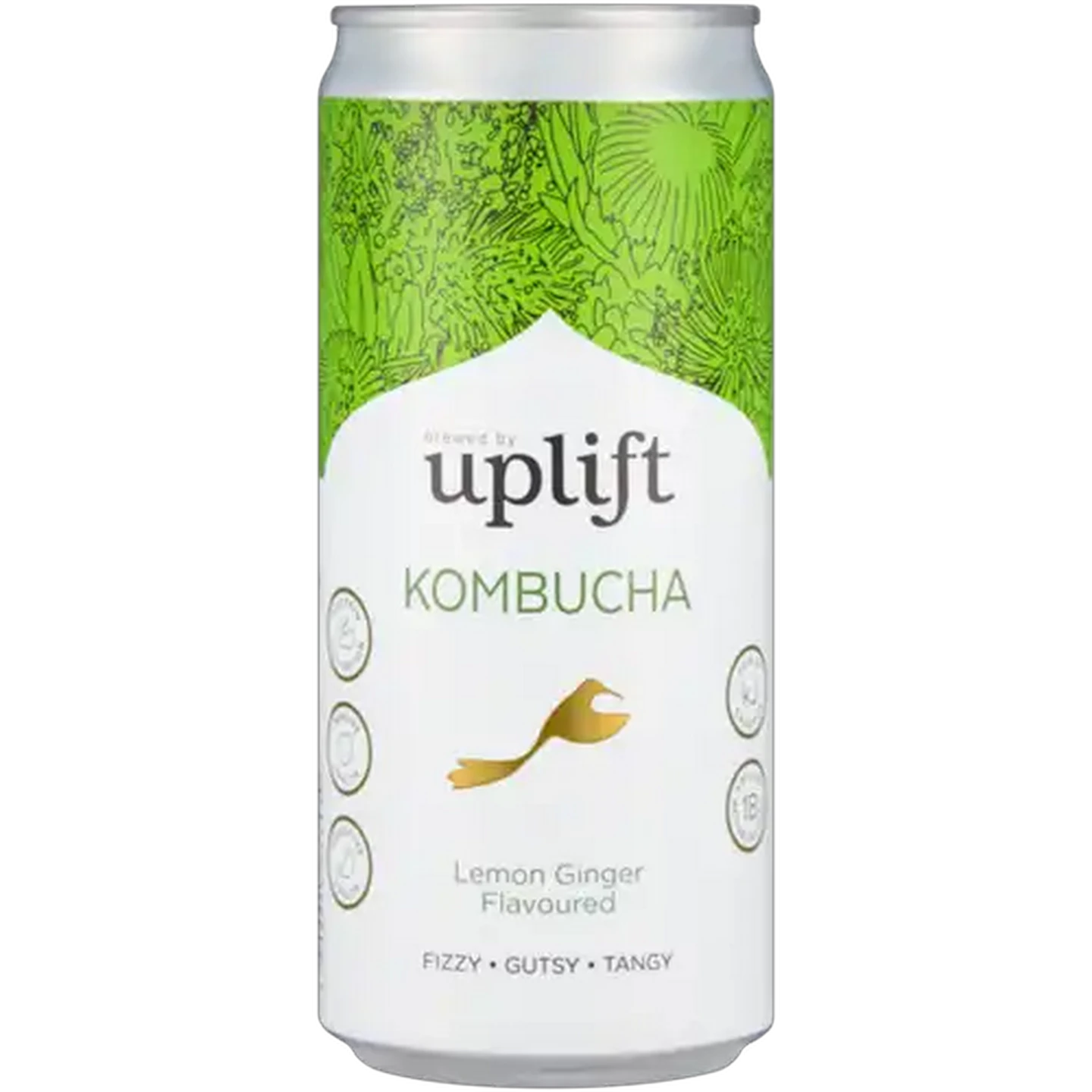 Image of Uplift Lemon Ginger Flavoured Kombucha 300ml