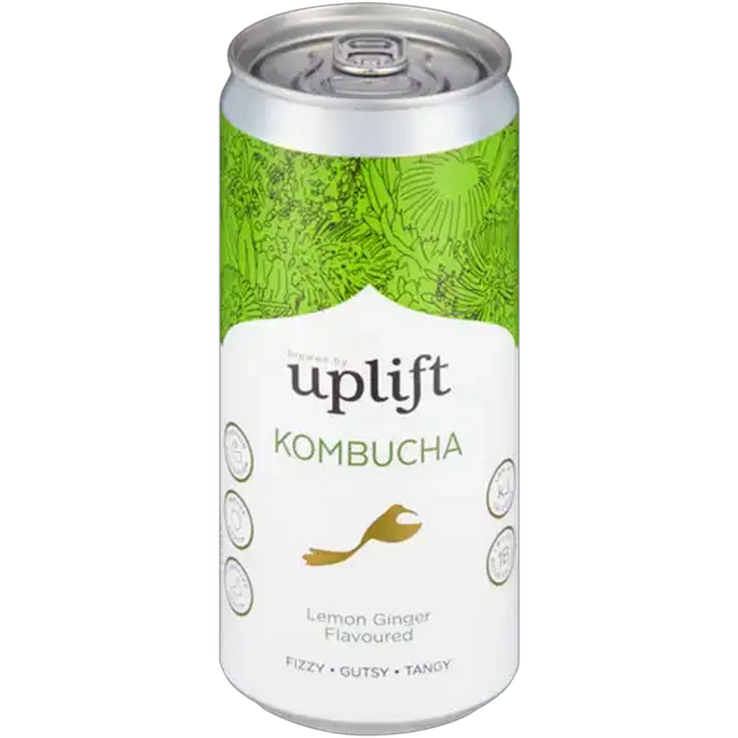 Image of Uplift Lemon Ginger Flavoured Kombucha 300ml