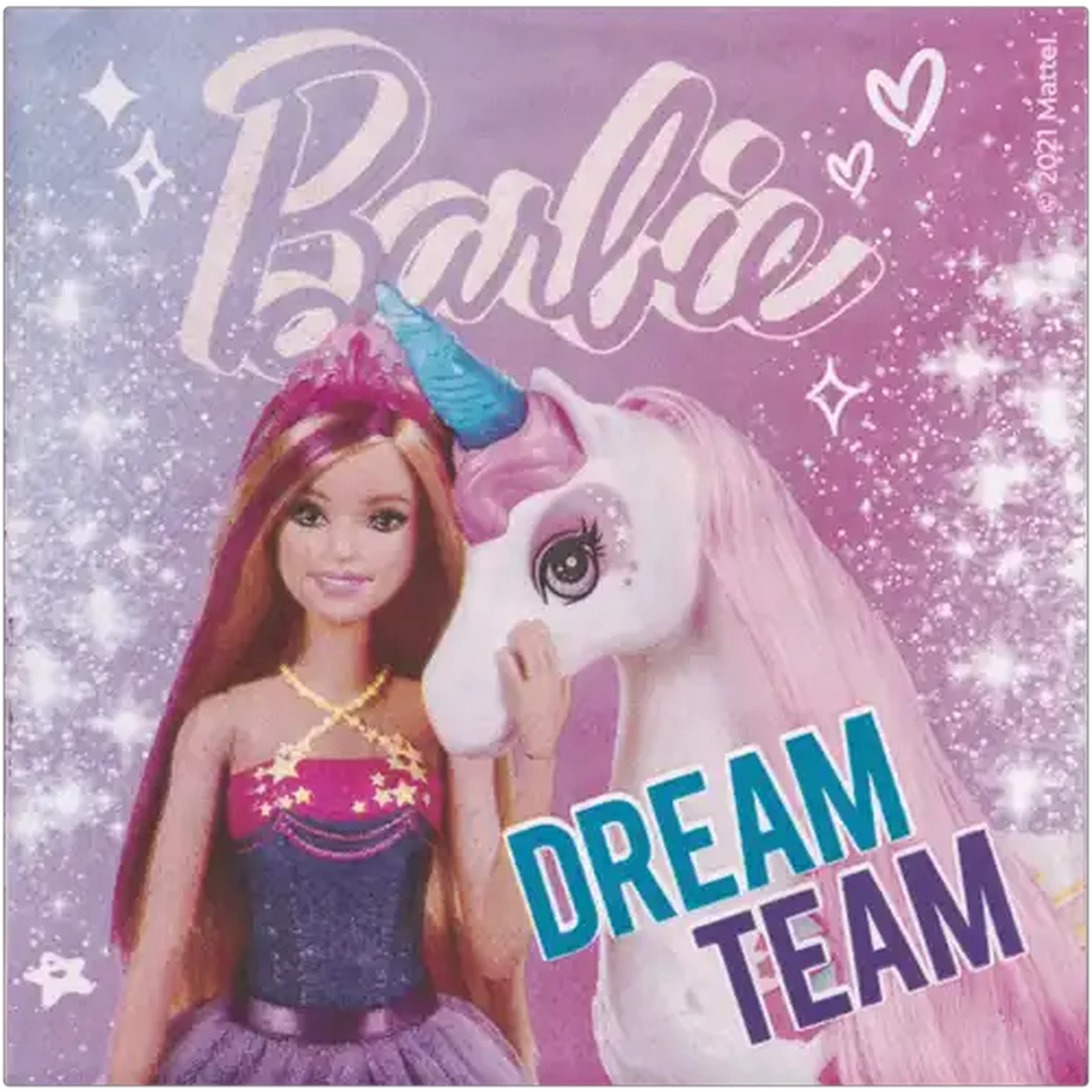 Image of Barbie Pink 2-Ply Paper Napkins 20 Pack