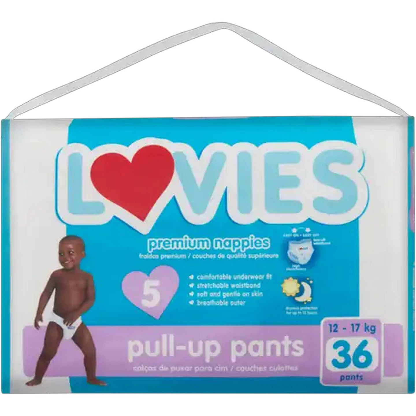 Image of Lovies Premium Size 5 Pull-Up Pants 36 Pack