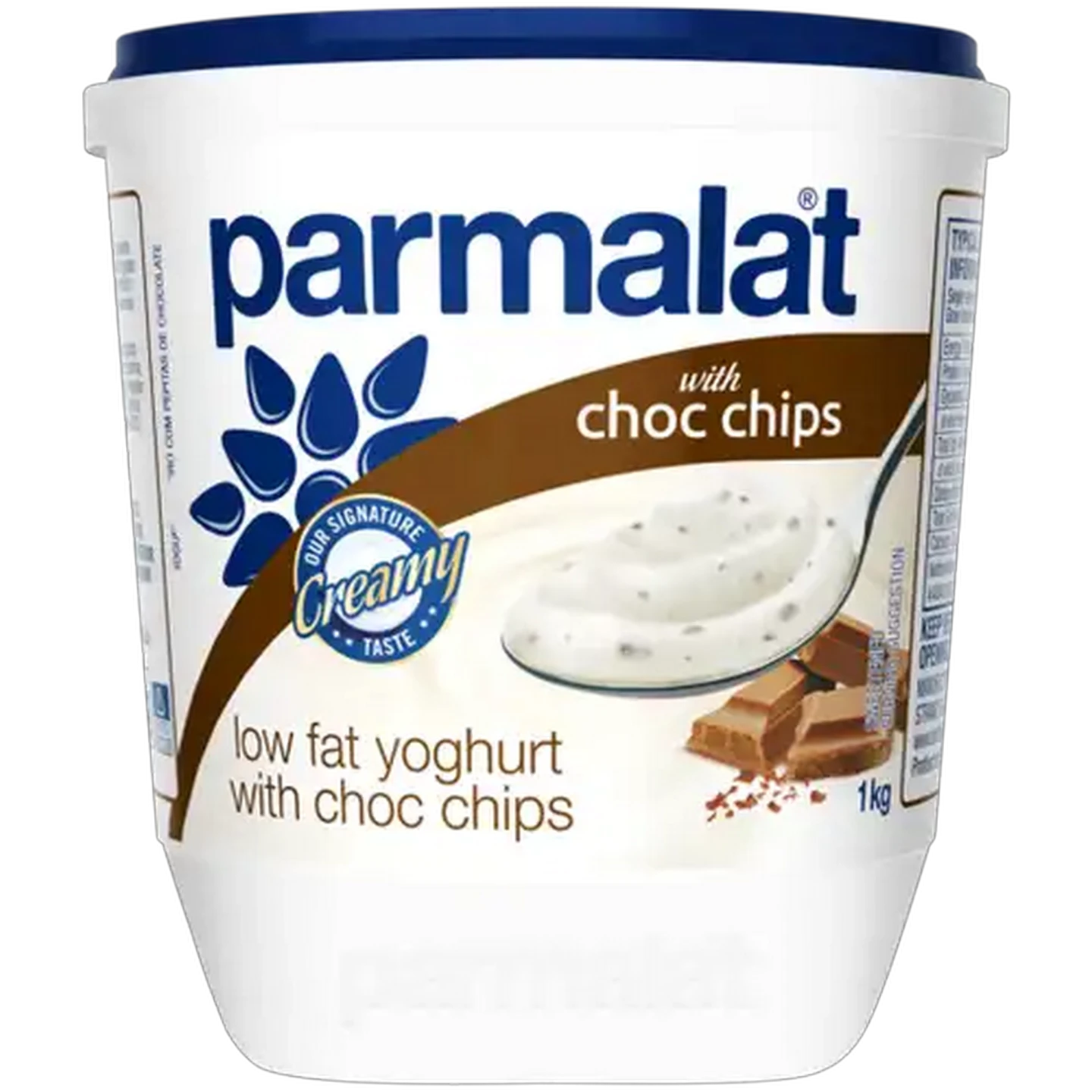 Image of Parmalat Low Fat Yoghurt With Choc Chips 1kg