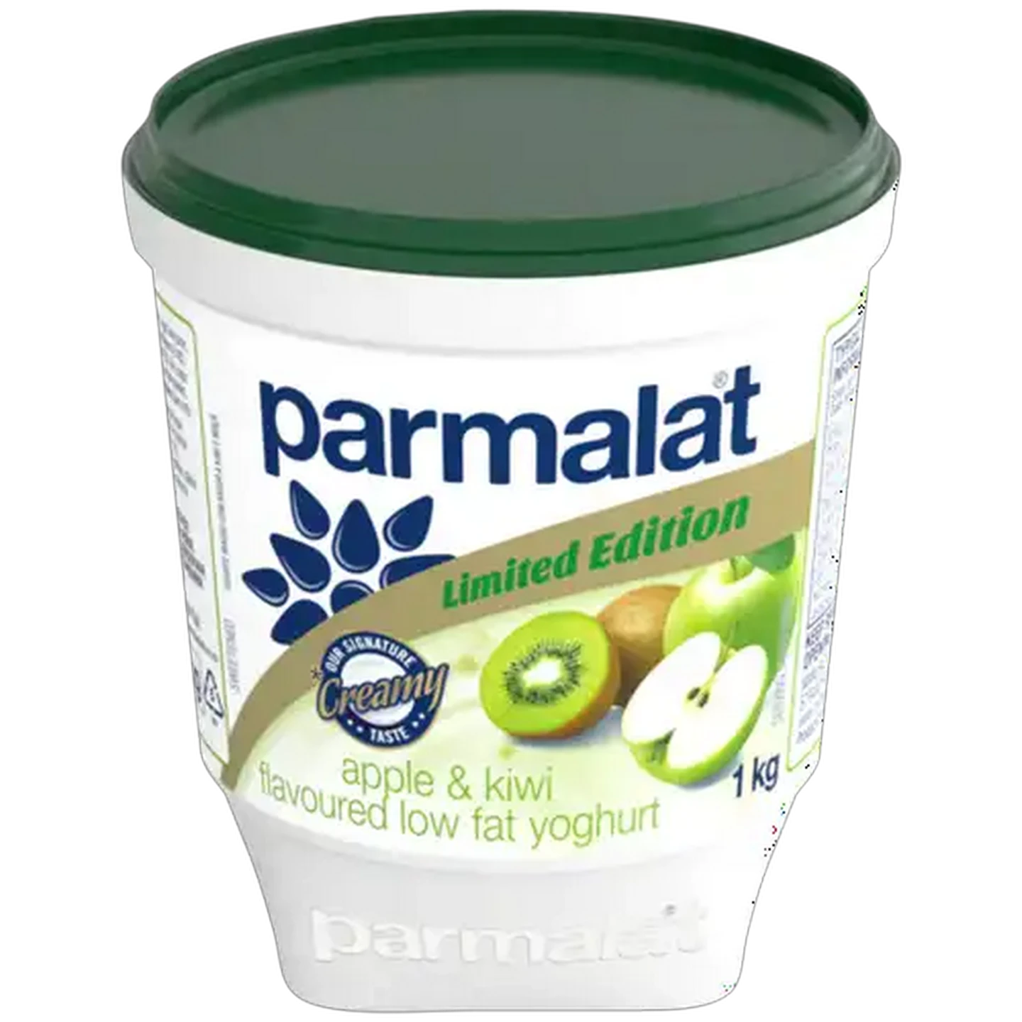 Image of Parmalat Limited Edition Apple & Kiwi Flavoured Limited Edition Low Fat Yoghurt 1kg