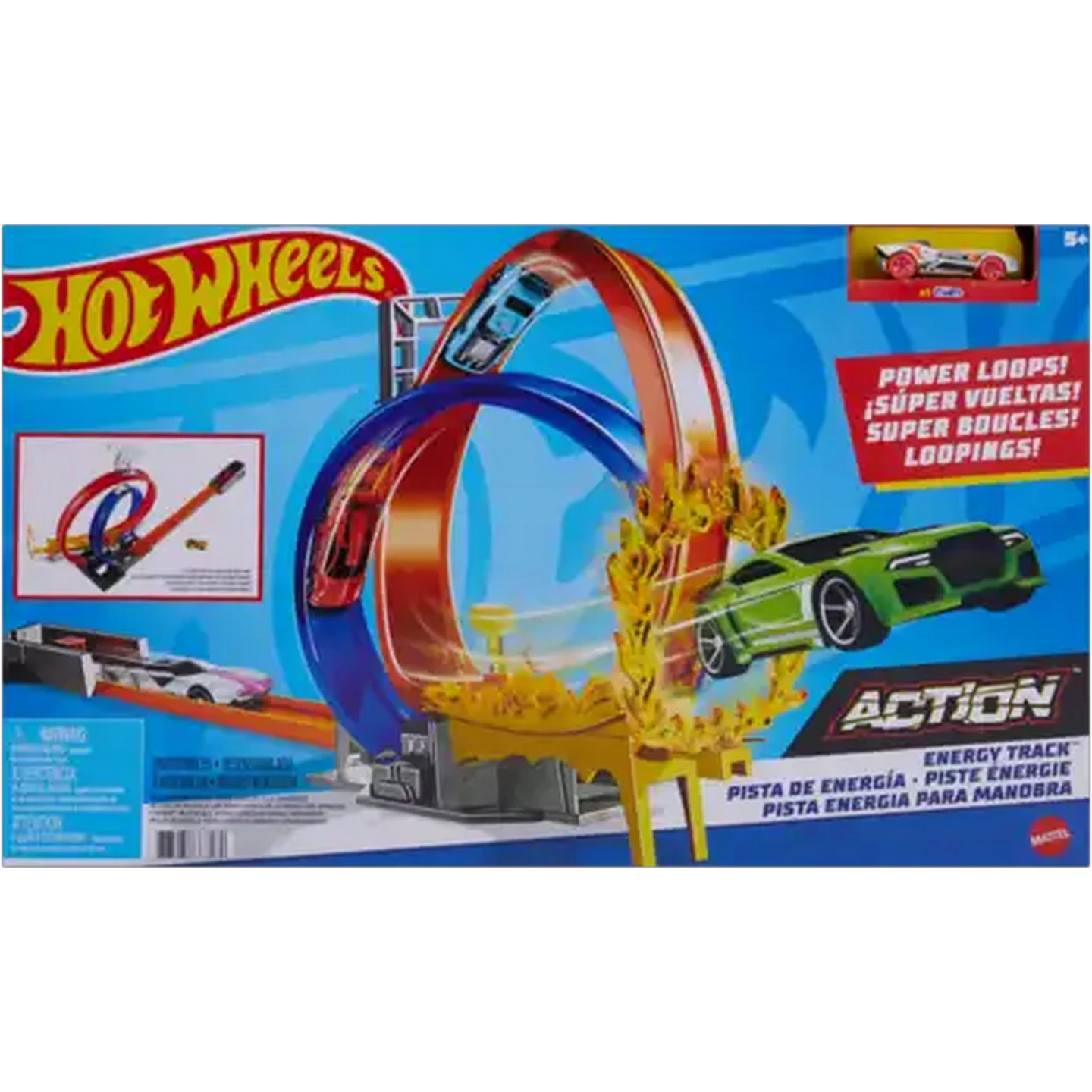 Image of ​Hot Wheels Track Set with Double Loop